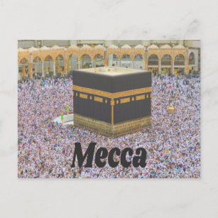 Mecca Saudi Arabia Islam’s holiest city, Kaaba Postcard