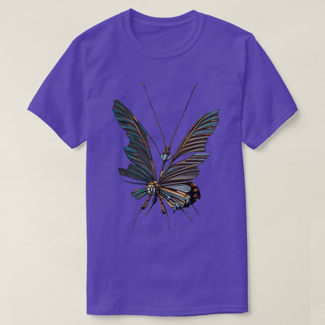 Mech butterfly T-Shirt (Design Front)