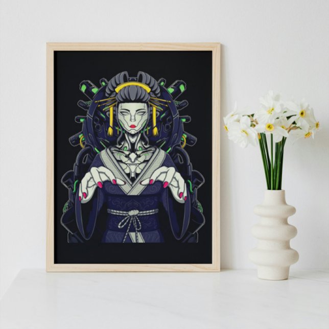 Mecha Geisha Poster (Creator Uploaded)