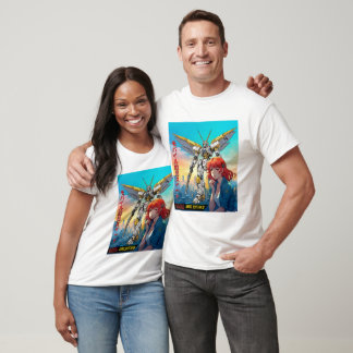 MECHA WARRIOR - KAORI'S ANGEL SUITE MK78 T-Shirt