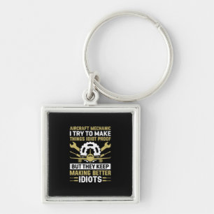 Mechanic Aircraft Mechanic I Try To Make Key Ring