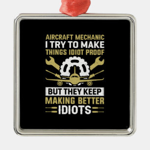 Mechanic Aircraft Mechanic I Try To Make Metal Tree Decoration