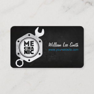 Mechanic business card