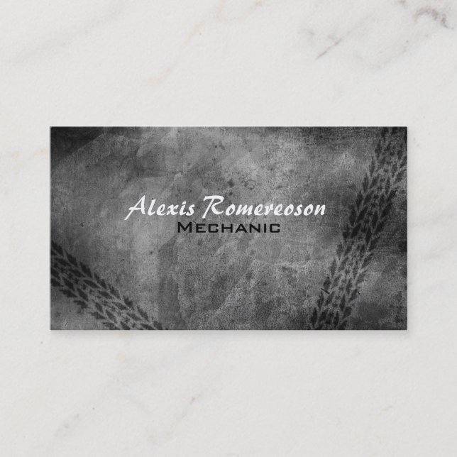 Mechanic Business Cards (Front)