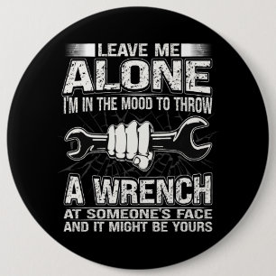 Mechanic Car Guy Car Garage 20 6 Cm Round Badge