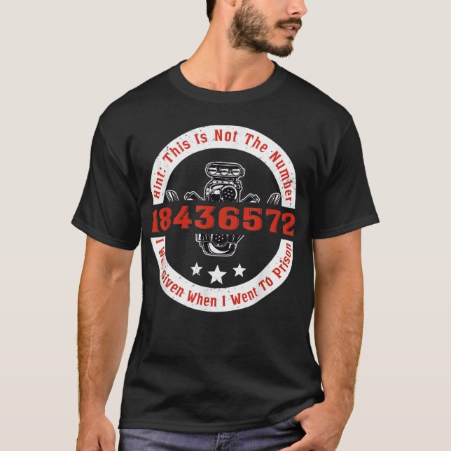 Mechanic Car Mechanic 18436572 V8 Mechanical Engin T-Shirt (Front)