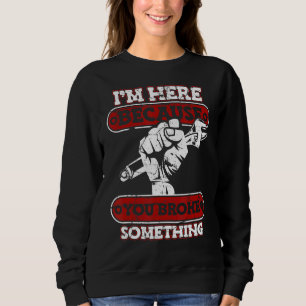 Mechanic Car Repairing Garage Sweatshirt