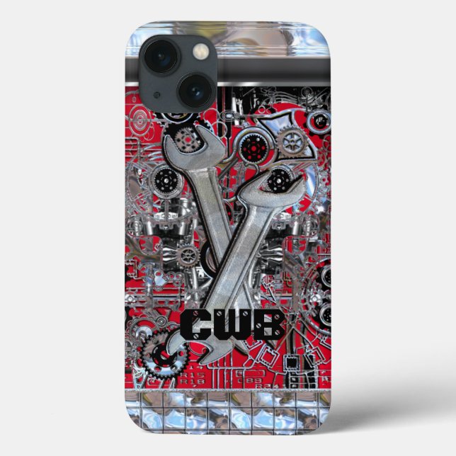 Mechanic Case-Mate iPhone Case (Back)