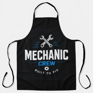 🔧 Mechanic Crew Modern Garage Staff 🔧 Apron