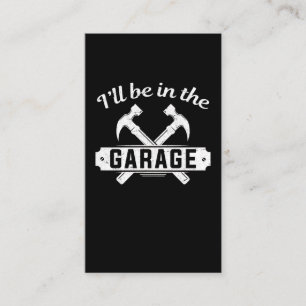 Mechanic Dad Craftsman Garage Repairman Business Card