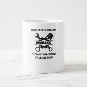 Mechanic Dad Mug – Celebrating the Dual Role of Fi