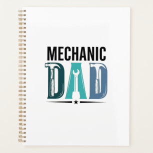 Mechanic Dad Vintage Tool Typography Design_1 Planner