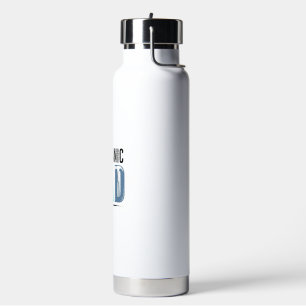 Mechanic Dad Vintage Tool Typography Design_1 Water Bottle