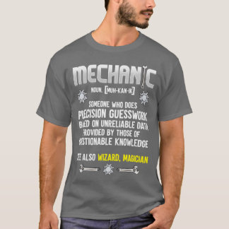 Mechanic Definition T-Shirt
