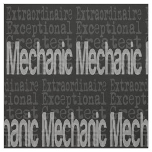 Mechanic Extraordinaire Fabric