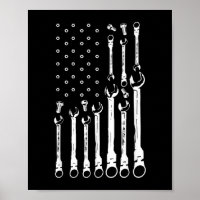 Mechanic Flag American Patriotic Flag Car Mechanic