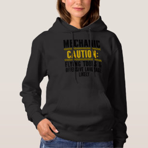 Mechanic For Men Drag Racing Garage Guy Enthusiast Hoodie