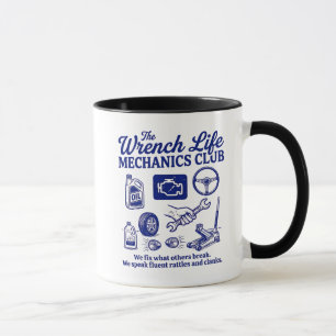 Mechanic Funny Club Auto Repair Shop Humor Mug