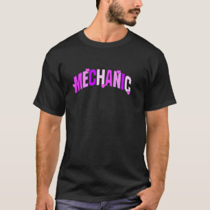 Mechanic Heart Pink Accents Love Mechanic T-Shirt