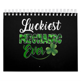 Mechanic Lovers | Luckiest Mechanic Ever Calendar