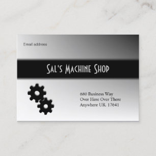 Mechanic / Machine Business Card