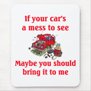 Mechanic Mouse Pad - Customised