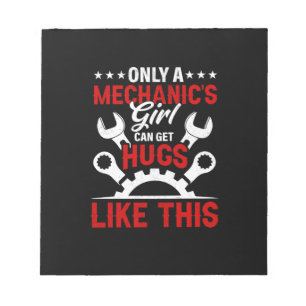 Mechanic Only A Mechanic's Girl Notepad