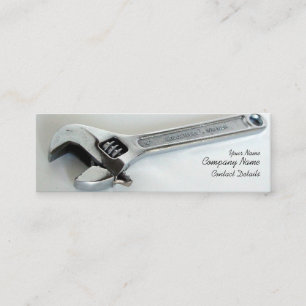 Mechanic/Plumber/Maintenance Business Card