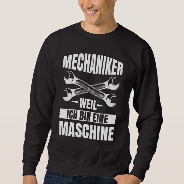 Mechanic Screwdriver Tuning Craftsman Car Sweatshirt (Front)