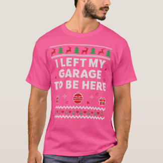 Mechanic Ugly Christmas Funny Garage Xmas T-Shirt