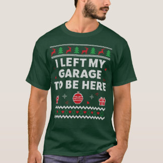 Mechanic Ugly Christmas Funny Garage Xmas T-Shirt