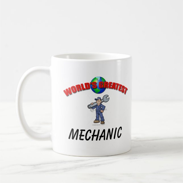 Mechanic- Worlds Greatest Mug (Left)