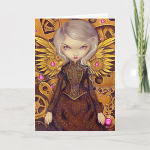 "Mechanical Angel II" Greeting Card