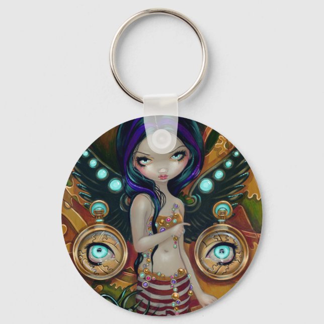 "Mechanical Angel III" Keychain (Front)
