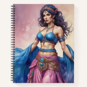 Mechanical Belly Dance Notebook