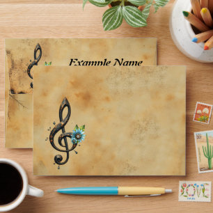 Mechanical clef envelope