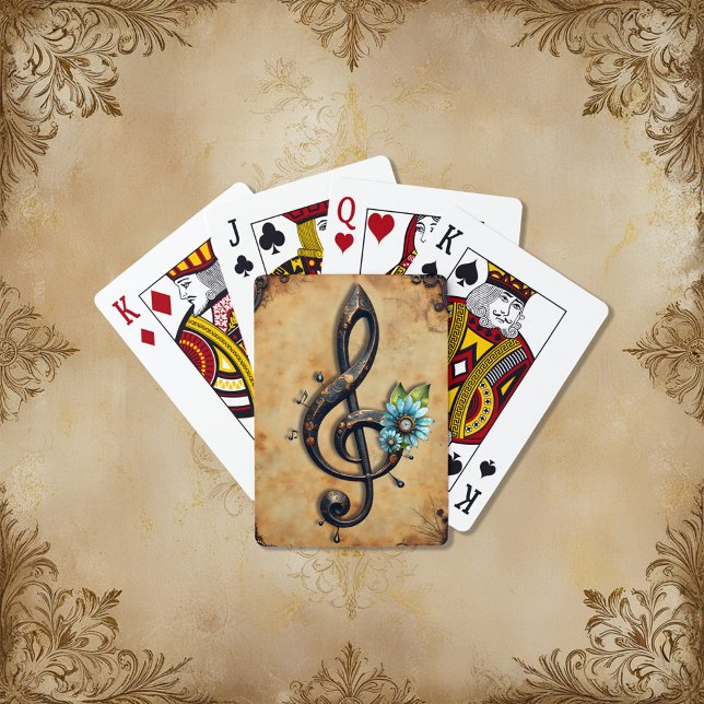 Mechanical  clef  playing cards (Creator Uploaded)