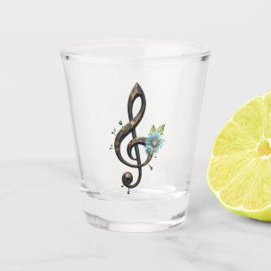 Mechanical  clef  shot glass