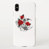 Mechanical Crescent with Red Roses