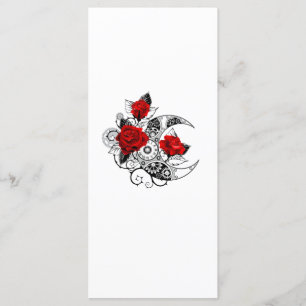 Mechanical Crescent with Red Roses Menu