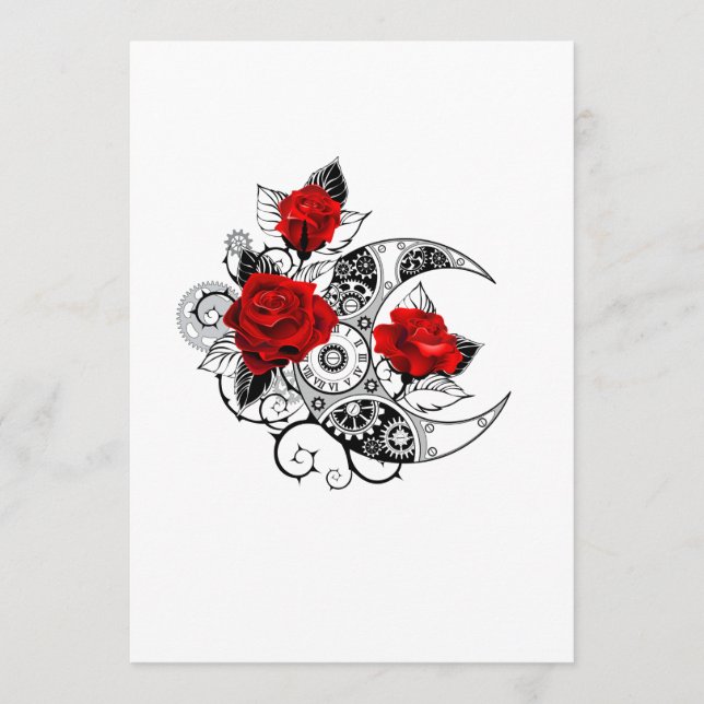 Mechanical Crescent with Red Roses Programme (Front)