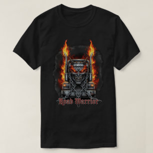 Mechanical Demon Truck Vector Art T-Shirt