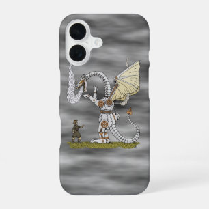 Mechanical Dragon iPhone 16 Case