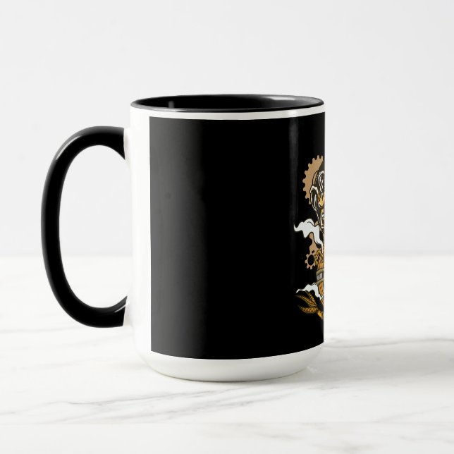 Mechanical Dragon Mug (Left)