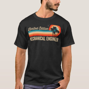 Mechanical Engineer  Birthday Retro Vintage Men Da T-Shirt