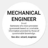 Mechanical engineer definition humour