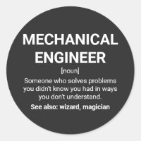 Mechanical Engineer Funny Definition