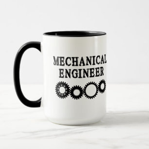 Mechanical Engineer Gears Mug