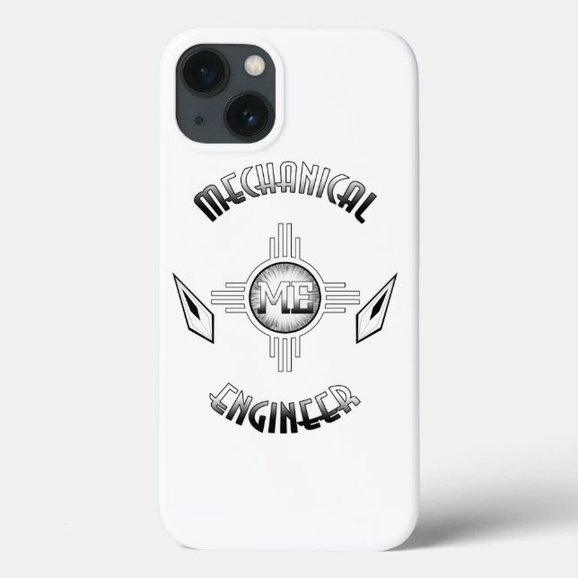 Mechanical Engineer Retro Case-Mate iPhone Case (Back)