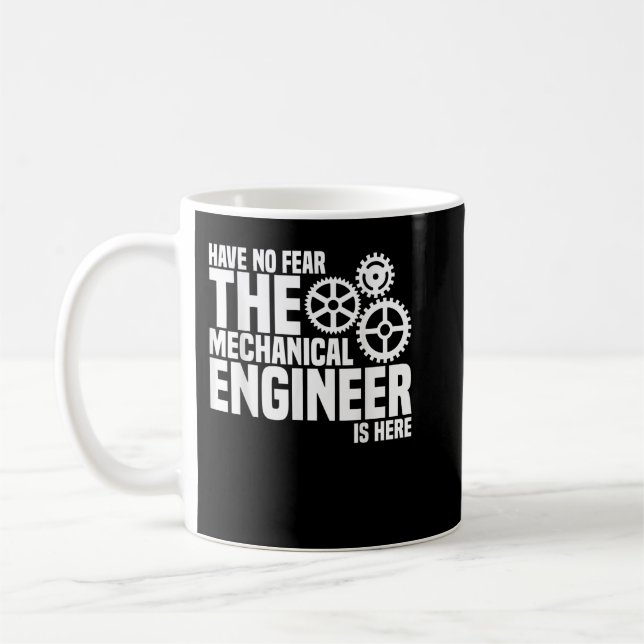 Mechanical Engineer Student Engineering Gifts Math Coffee Mug (Left)
